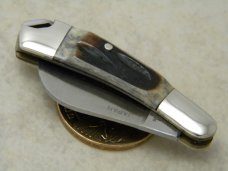 Frost Cutlery  Japan "The Mini Hawk" Bone Mini Hawkbill Knife 
