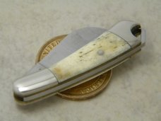 Frost Cutlery Japan "The Mini Hawk" Bone Mini Hawkbill Knife 