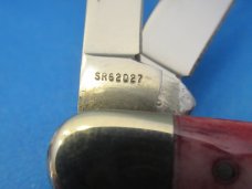 Case XX 1979 Smooth Rose Bone Pen Pattern # SR62027 