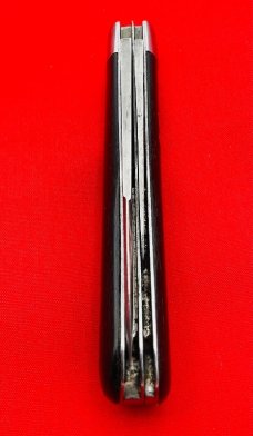 Vintage H BOKER & CO SOLINGEN GERMANY Swell Center Barehead Jack Pocket Knife c.1891-1944 Ebony 
