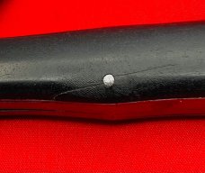 Vintage H BOKER & CO SOLINGEN GERMANY Swell Center Barehead Jack Pocket Knife c.1891-1944 Ebony 