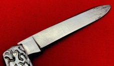 Vintage MERIDEN KNIFE CO STAINLESS “DELINEATOR BOYS SALES” Folding Pocket Knife 1917–26