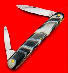 Vintage H BOKER & CO Shadow Pen Pocket Knife Salesman’s Sample c1869-1944  