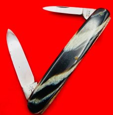Vintage H BOKER & CO Shadow Pen Pocket Knife Salesman’s Sample c1869-1944  