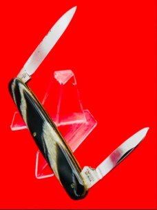 Vintage H BOKER & CO Shadow Pen Pocket Knife Salesman’s Sample c1869-1944  