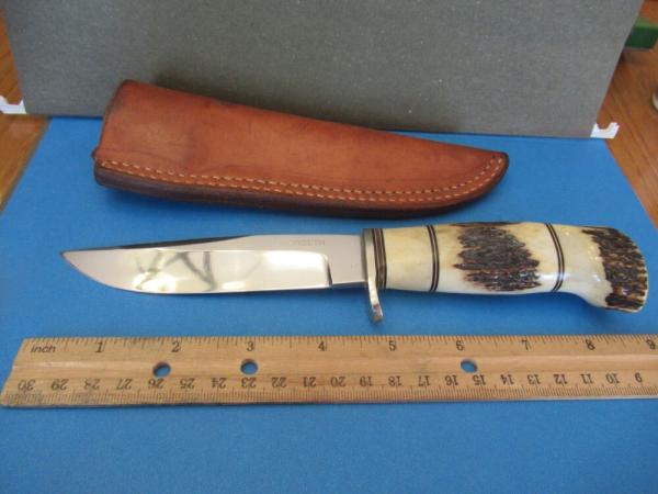 Morseth Stag Handle Fixed Blade 