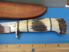 Morseth Stag Handle Fixed Blade 