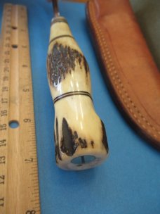 Morseth Stag Handle Fixed Blade 