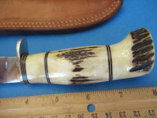 Morseth Stag Handle Fixed Blade 