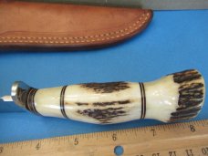 Morseth Stag Handle Fixed Blade 