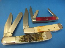 3 Knives one money  2 are Parker Edwards & one Bear 