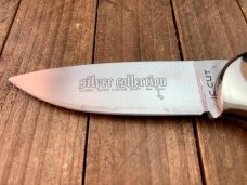 IC Cut Seki Japan Silver Collection Lockback Pakkawood Handles 
