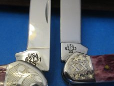 Case XX 2009 CCC Mint Set Cabernet Bone Baby Butterbean # 62132 SS & a Canoe #62131 SS 