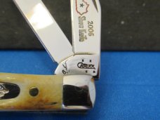 Case XX 2006 Bone Stag Tiny Trapper Pattern # 6.52154 SS CKKC 