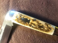 NORTHWOODS FREMONT JACK MAMMOTH IVORY HANDLES W COIN AND SLIP NIP