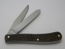 SW CUT USA (Schrade) TC-6 Limited Edition Thirteen Colonies "Massachusetts" Trapper Knife 