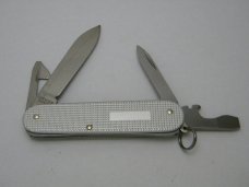 Victorinox Switzerland Swiss Made Silver Alox Officer Suisse Multi Tool Swiss Army Knife 
