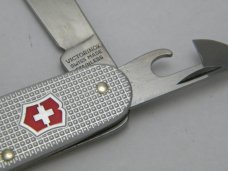 Victorinox Switzerland Swiss Made Silver Alox Officer Suisse Multi Tool Swiss Army Knife 