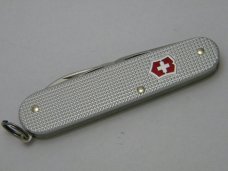 Victorinox Switzerland Swiss Made Silver Alox Officer Suisse Multi Tool Swiss Army Knife 