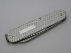 Victorinox Switzerland Swiss Made Silver Alox Officer Suisse Multi Tool Swiss Army Knife 