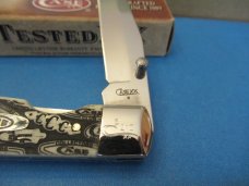Case XX 2009 CCC Exclusive Smooth Natural Bone Trapperlock Pattern # 6154L SS