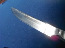 Gladding Fisherman 7-900-005 Fixed Blade Knife w/ Sheath Stainless Japan Hunting/Camping/Survival 