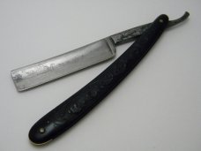 Vintage Jack Knife BEN Germany Union Stock Yards Fancy Straight Razor 