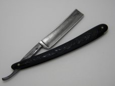 Vintage Jack Knife BEN Germany Union Stock Yards Fancy Straight Razor 