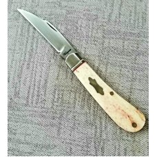 Margrate Custom Swayback..Giraffe Bone and N690...3.75" clsd.liners..spacers..Fluted..coa..slip..bo.