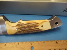 Boker Integral Stag Handle Fixed Blade Discontinued Model # 120585HH