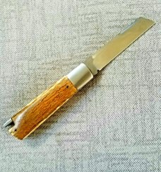 Vincenzo Balistreri Mammoth Ivory White Wolf Taillock,4"...440C..Steel bolsters ..filework..coa.slip
