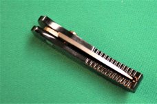Small Automatic Knife - Metal Handles - 440 Stainless Blade