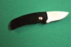 Small Automatic Knife - Metal Handles - 440 Stainless Blade