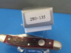  Heinr Boker Solingen Alemania 135 anniversary Red Bone Whittler Model 280-135
