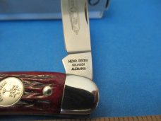  Heinr Boker Solingen Alemania 135 anniversary Red Bone Whittler Model 280-135
