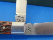 Case XX 1999 Tony Bose Slimline Trapper Pattern # T.Bose 62048 ATS-34