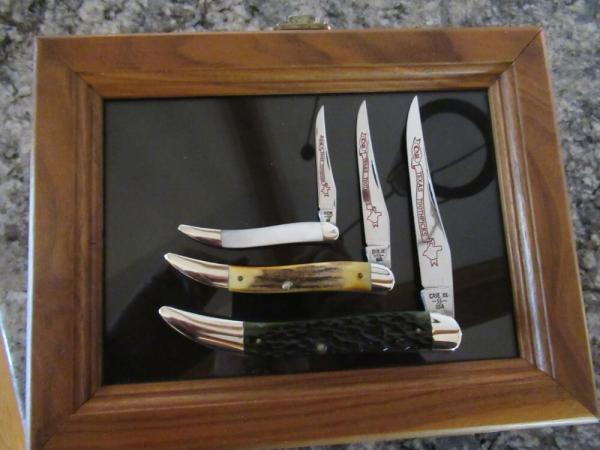 Case XX 1984 Texas Toothpick Set Model # VX128 Case XX 1984 Texas Toothpick Set Model # VX128
