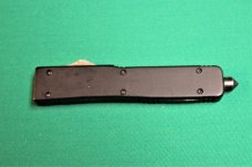 Tactical Black D/A OTF Automatic Knife