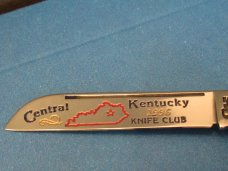 Case XX 1995 Stag  Central Kentucky Knife Club 3 Blade Congress Pattern # 53052 
