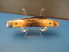 Case XX 1995 Stag  Central Kentucky Knife Club 3 Blade Congress Pattern # 53052 