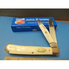 John Primble American Legends Series 2 knives one money Bone Stockman & Trapper