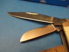 John Primble American Legends Series 2 knives one money Bone Stockman & Trapper 