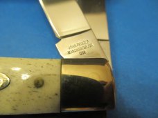 John Primble American Legends Series 2 knives one money Bone Stockman & Trapper 