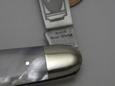 Walkill River Works Germany (Made for Parker) Pearl Anglo Saxon Whittler Knife c.1990's