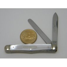 A.F. Bannister & Co Newark NJ Hand Forged Pearl Doctor's Knife 1844-1915