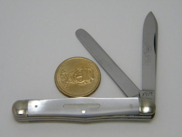 A.F. Bannister & Co Newark NJ Hand Forged Pearl Doctor's Knife 1844-1915