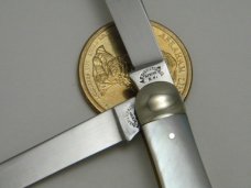 A.F. Bannister & Co Newark NJ Hand Forged Pearl Doctor's Knife 1844-1915