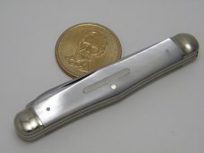 A.F. Bannister & Co Newark NJ Hand Forged Pearl Doctor's Knife 1844-1915