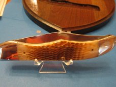 Case Collectors 5th Anniversary 1981 to 1986 Brown Bone 2nd Cut Folding Hunter Pattern # 6165 SS