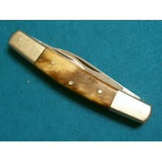 BONE HANDLE AMERICAN BLADE AB-20 JAPAN CAMPING SURVIVAL FOLDING PEN POCKET KNIFE KNIVES